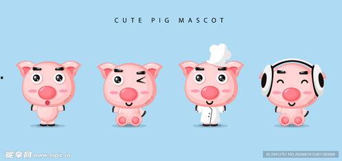 小猪吃瓜视频动漫图片大全,动漫萌宠欢乐集结